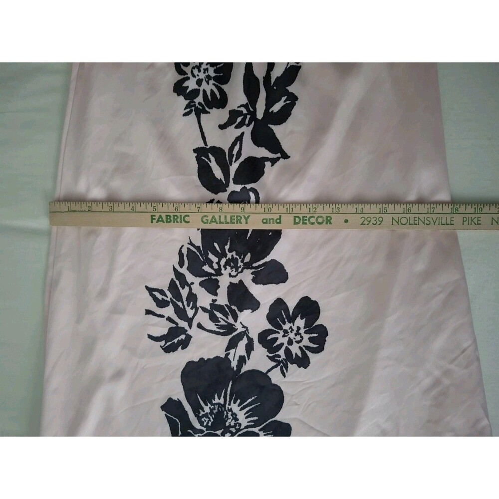 Free People Long Lost Lover Maxi Slip Skirt Lace Inset Satin Flouncy Pink M EC - Picture 11 of 12